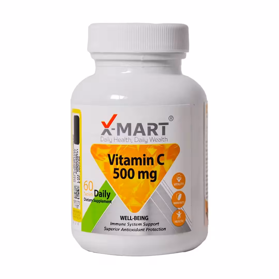 ویتامین ث 500 م گ ایکس مارت 60 عددی
