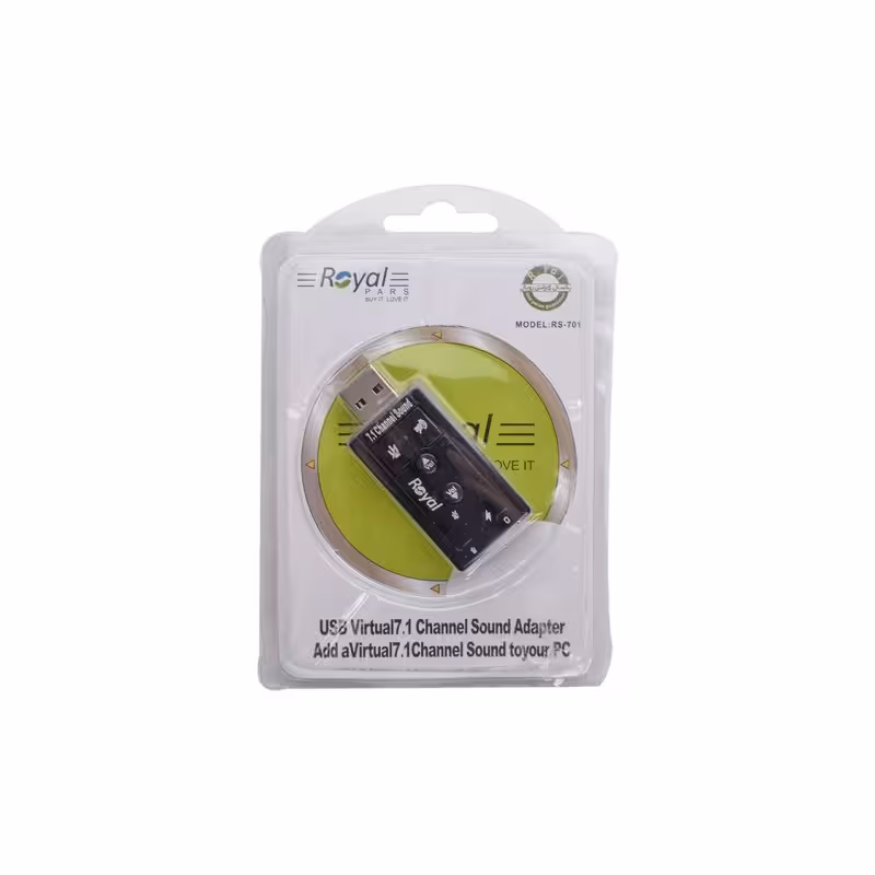 کارت صدا اکسترنال رویال ROYAL RS-701