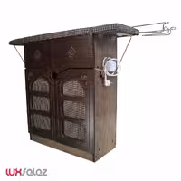 میز اتو عروس نوین مدل رزیتا سبد لباس دار