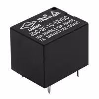 رله 12V-10A پایه میلون T73 مارک LIMING کد JQC-3F-1C-12VDC