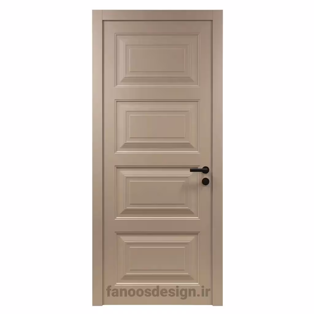 درب MDF کلاسیک قاب‌دار کد 30650