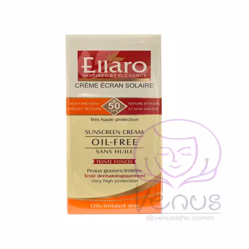 کرم ضد آفتاب الارو مناسب پوست چرب ELLARO