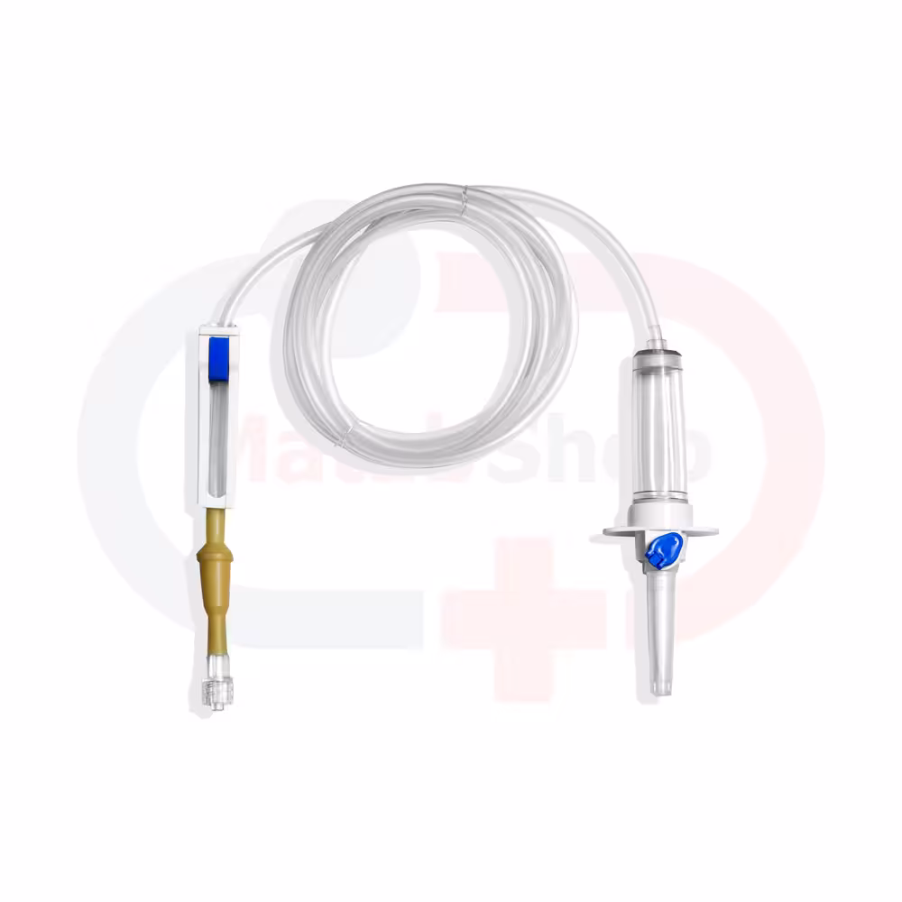 ست سرم ساده تحت سیستم جاذبه سوپا