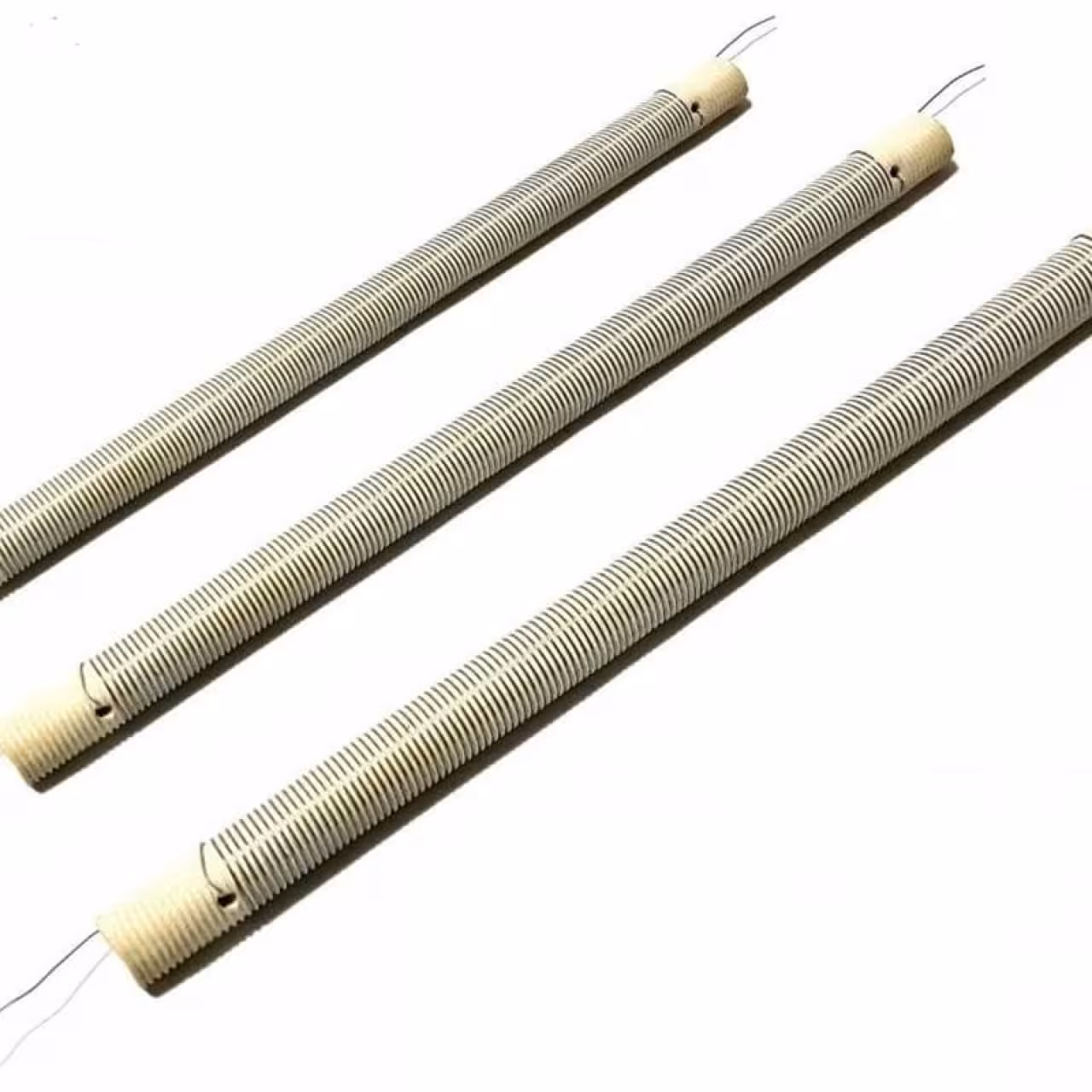 المنت سفالی بخاری برقی 25 سانتی متر بسته 3 عددی