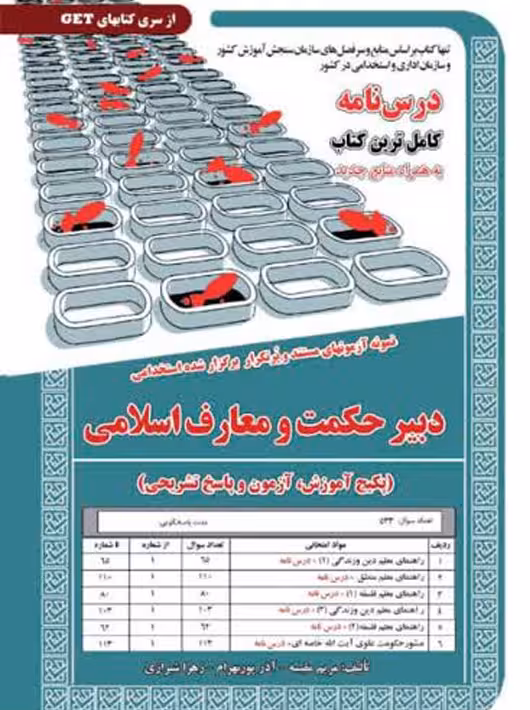 استخدامی دبیری حکمت و معارف اسلامی (حیطه تخصصی) سامان سنجش