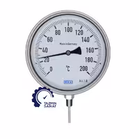 ترمومتر تاشو صفحه 16 سانت دنباله 30 سانت 200 ویکا WIKA