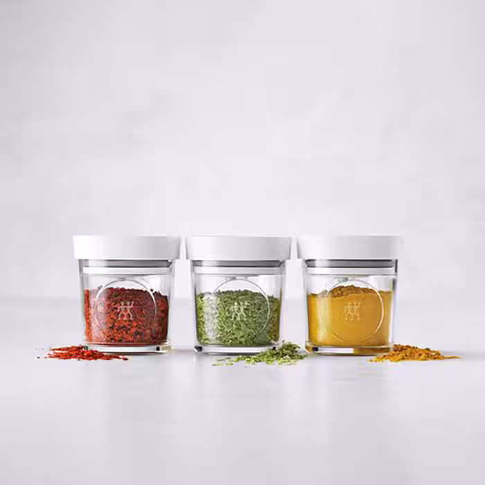 ست سه عددی ادویه خلاء و نگهداری زولینگ Fresh & Save Cube XS Spice Containers, Set of 3