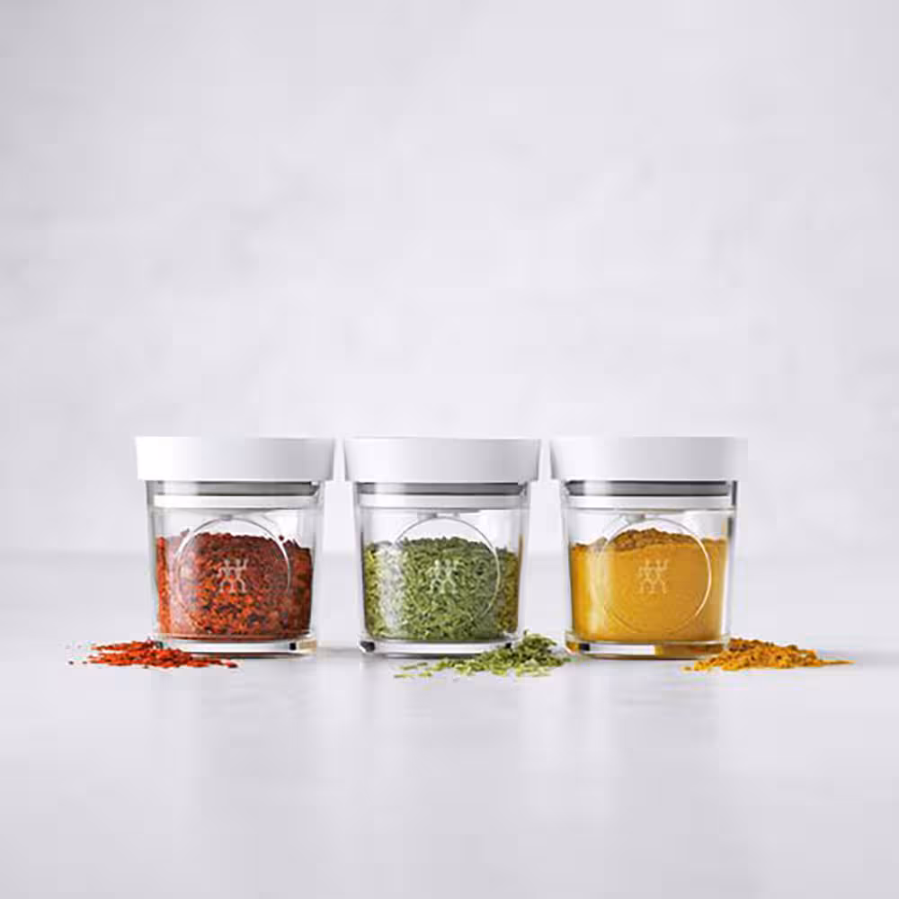 ست سه عددی ادویه خلاء و نگهداری زولینگ Fresh & Save Cube XS Spice Containers, Set of 3