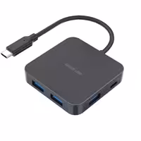 مولتی پورت گرین لاین مدل GHB-7 7 in 1 USB-C HUB GNGHUB7N1BK