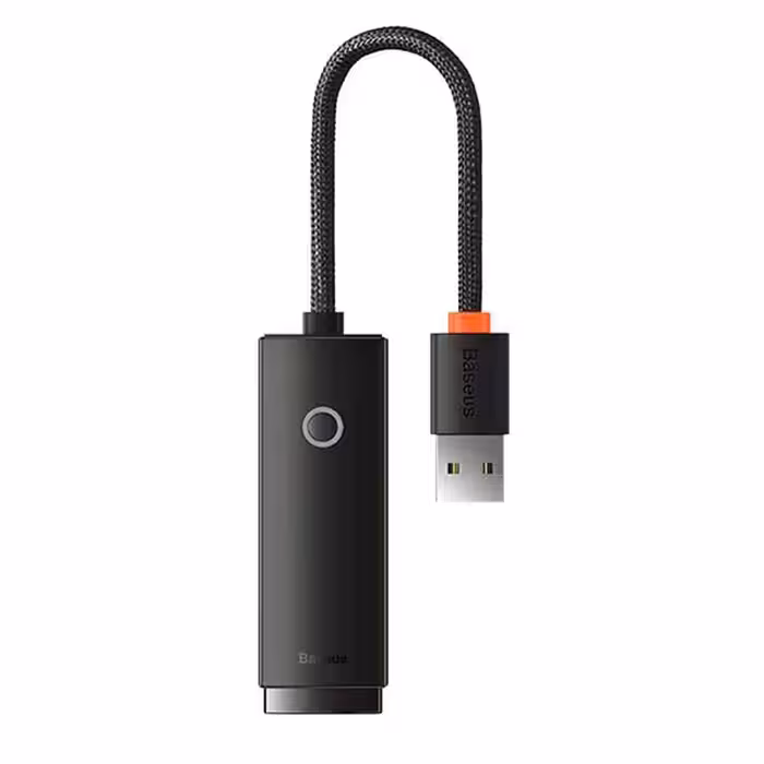 کابل تبدیل USB به LAN بیسوس Baseus WKQX000001 100Mbps