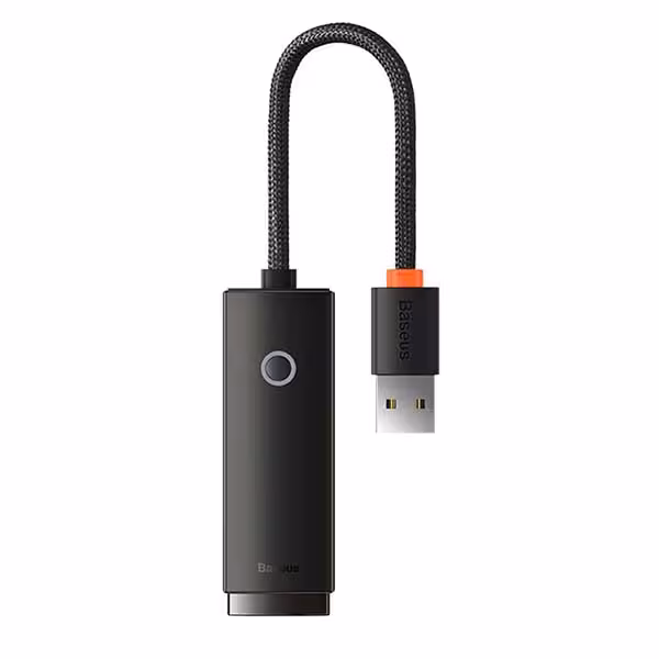 کابل تبدیل USB به LAN بیسوس Baseus WKQX000001 100Mbps