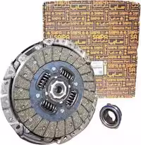 کیت کلاچ 200 mm طرح کاور 215 mm تیبا ساینا کوئیک (بهبود یافته شایان ) 107609-P58