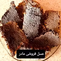 عسل طبیعی گون مومدار(عسل فروشی مادر )