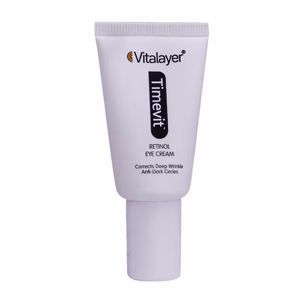 کرم دور چشم ضد چروک تایم ویت15 میلی لیتر ویتالیر Vitalayer