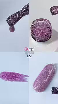 لاک ژل ناخن اسر کد 122