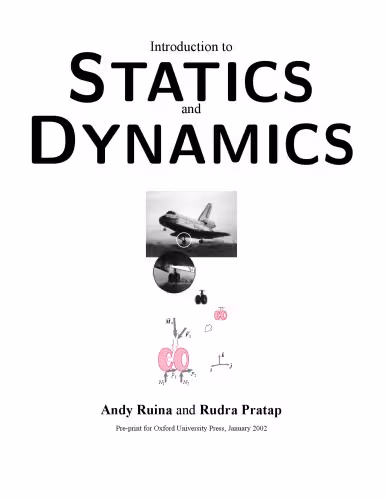 خرید و دانلود نسخه کامل کتاب Introduction to statics and dynamics