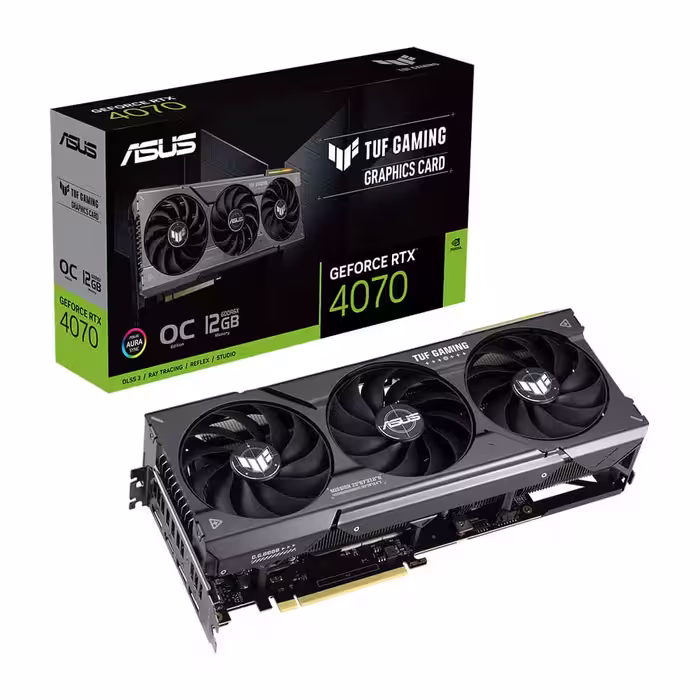 کارت گرافیک ایسوس ASUS TUF RTX 4070 OC 12GB