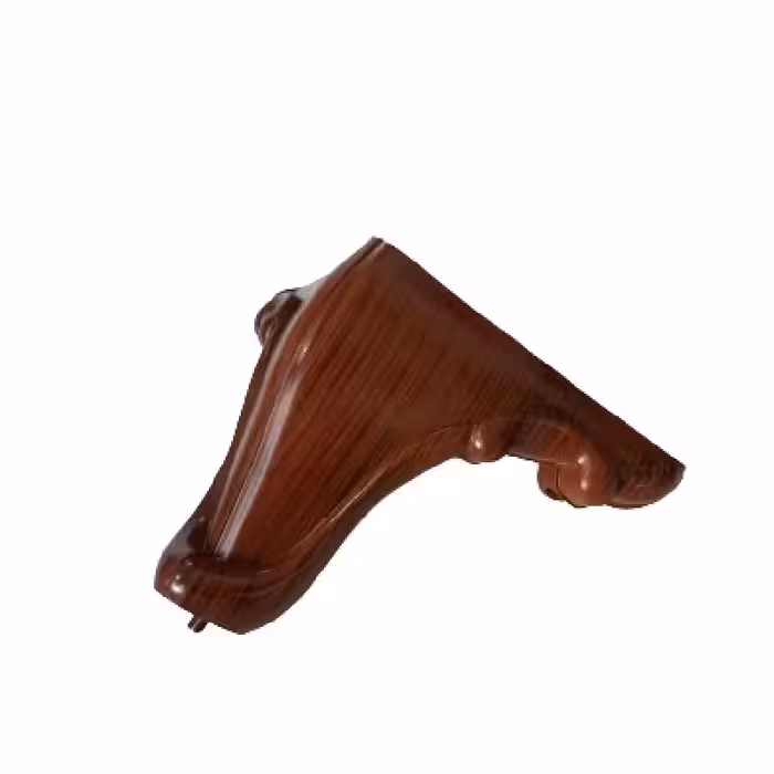 پایه مبل و میز بسته 4 عددی رنگ قهوه ای