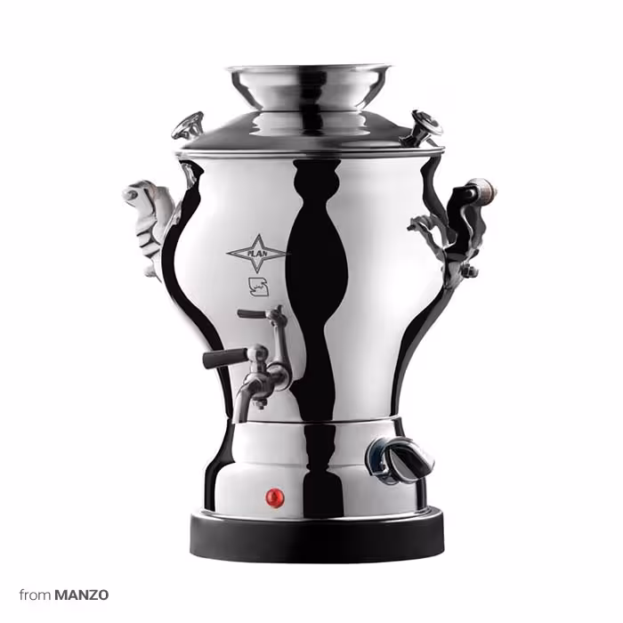 سماور برقی پلان مدل 8010 ظرفیت 5 لیتر