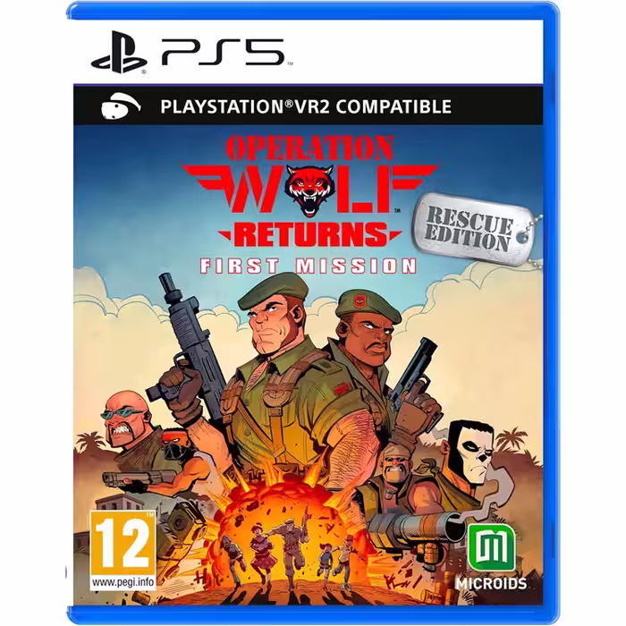 Opertaion Wolf Returns: First Mission Rescue Edition – PS5