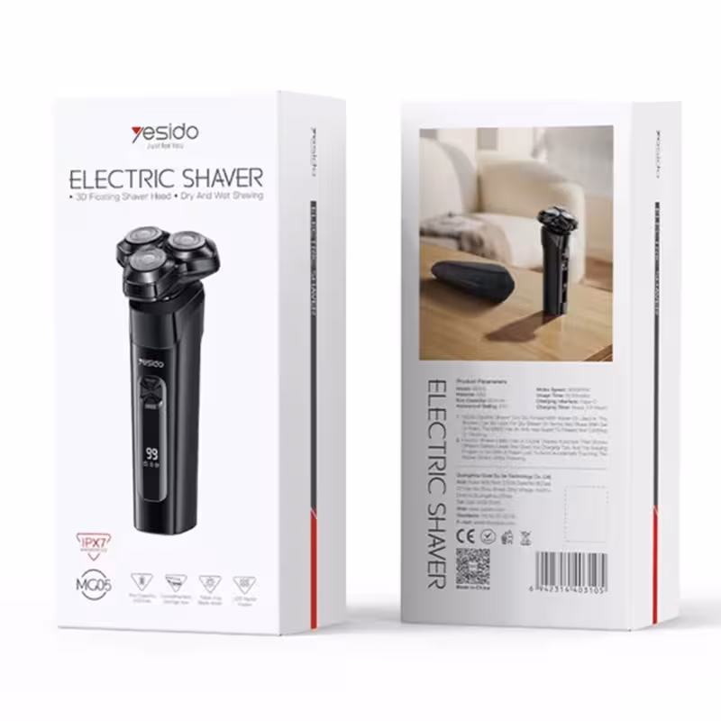ماشین اصلاح شارژی ضد آب صفرزن Yesido Electric Shaver MG05