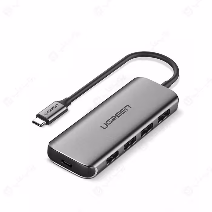 هاب 5 پورت Type-C به USB3.0 و Type-C یوگرین مدل CM164