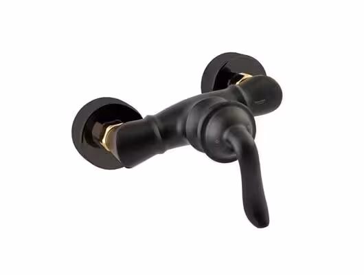 شیر توالت شودر مدل لوکا مشکی طلایی