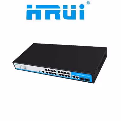 سوئیچ 16 پورت HRUI مدل HR-AFGM-1622S-300