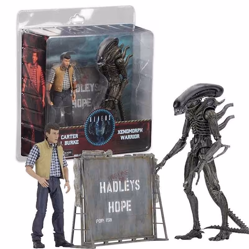 اکشن فیگور مدل Carter and Alien مجموعه 3 عددی برند نکا کد 61671