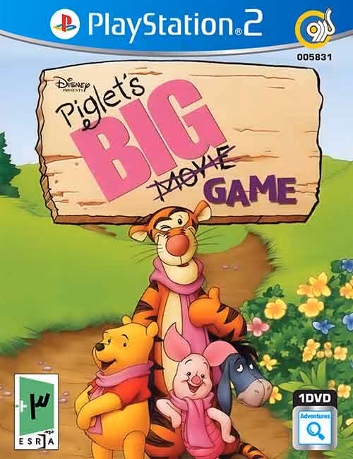 بازی Piglets BIG Movie Game برای PS2