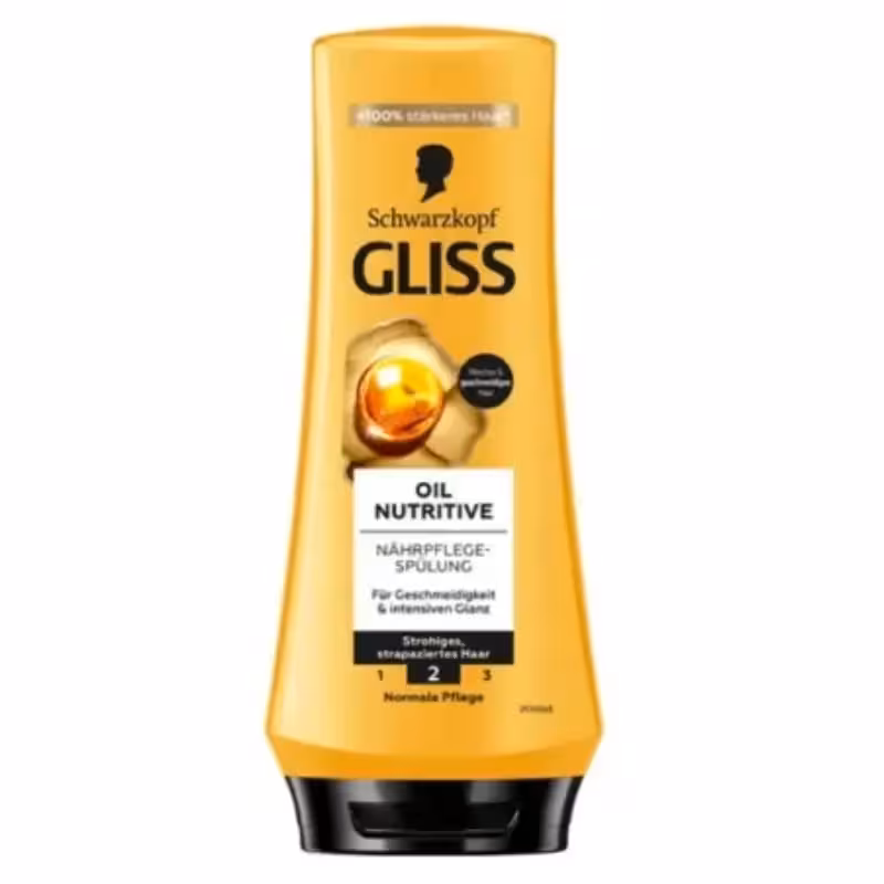 نرم کننده مو گلیس Gliss مدل Oil Nutritive حجم 360 میل