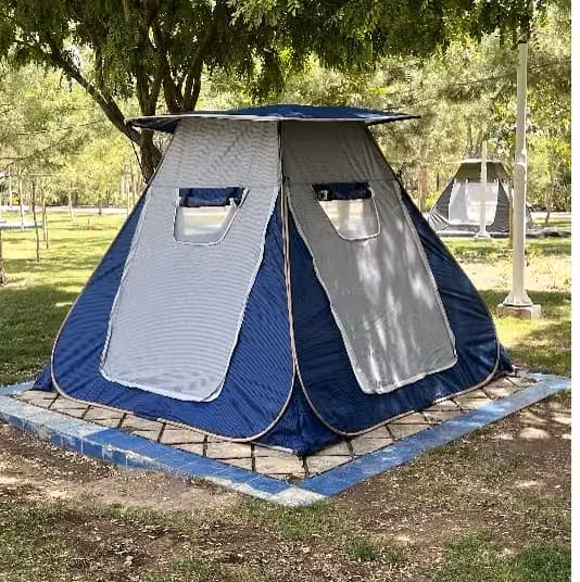 چادر مسافرتی و الاچیق و پشه بند 8نفره کمپ سفر ماشین 206 پراید توسان پژو کد71
