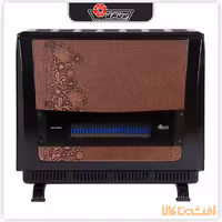 بخاری دودکش دار ایران شرق مدل 19000 (آذرگون AZ190) طرح پامچال