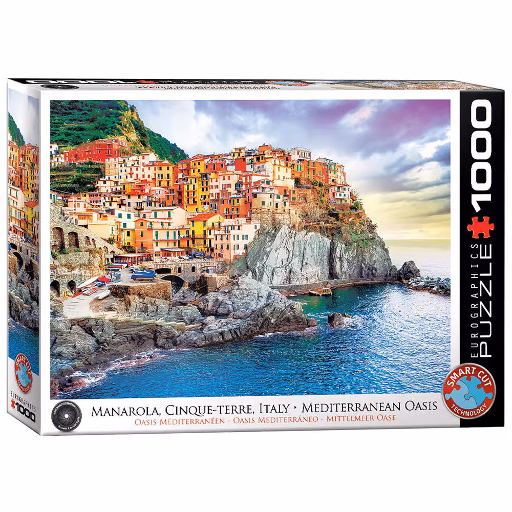 پازل 1000 قطعه Eurographics طرح مانارولا چینکو تره