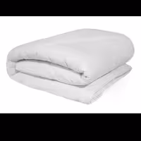 لحاف تک دونفره پنبه دوزی شده 180 سفید پارچه بروجرد