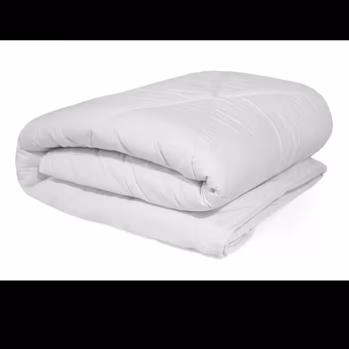 لحاف تک دونفره پنبه دوزی شده 180 سفید پارچه بروجرد