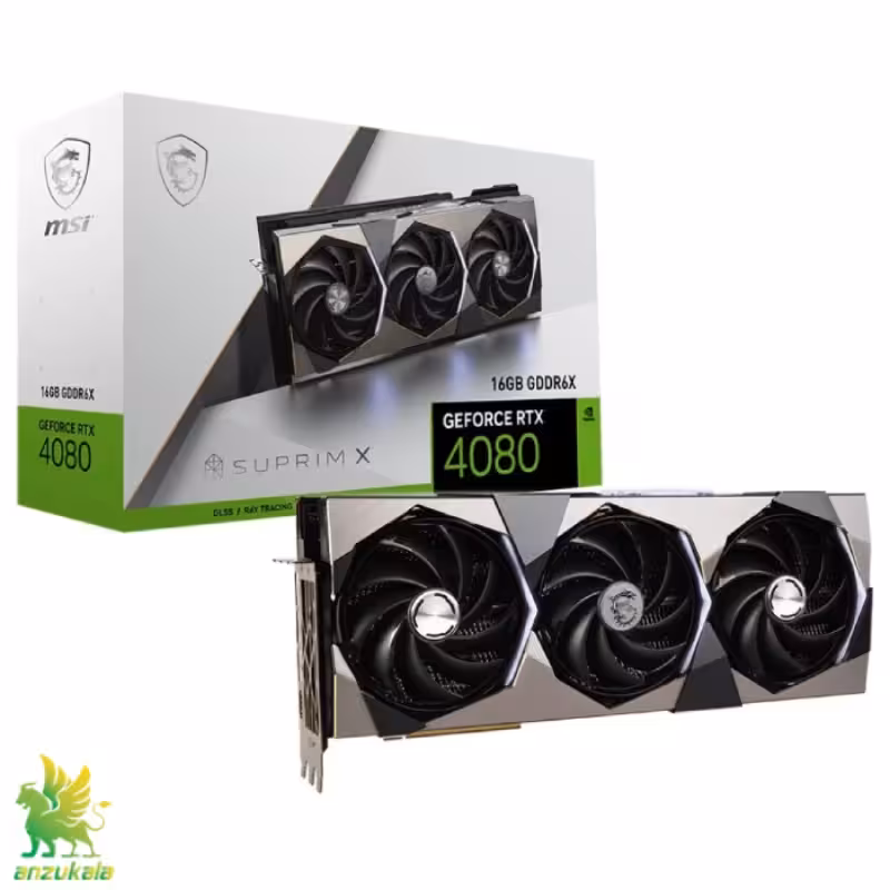 کارت گرافیک ام اس آی مدل GeForce RTX™ 4080 16GB SUPRIM حافظه 16 گیگابایت
