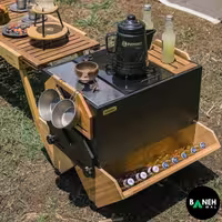 جعبه چوبی چندکاره 50 لیتر نیچرهایک مدل NH21SNX07