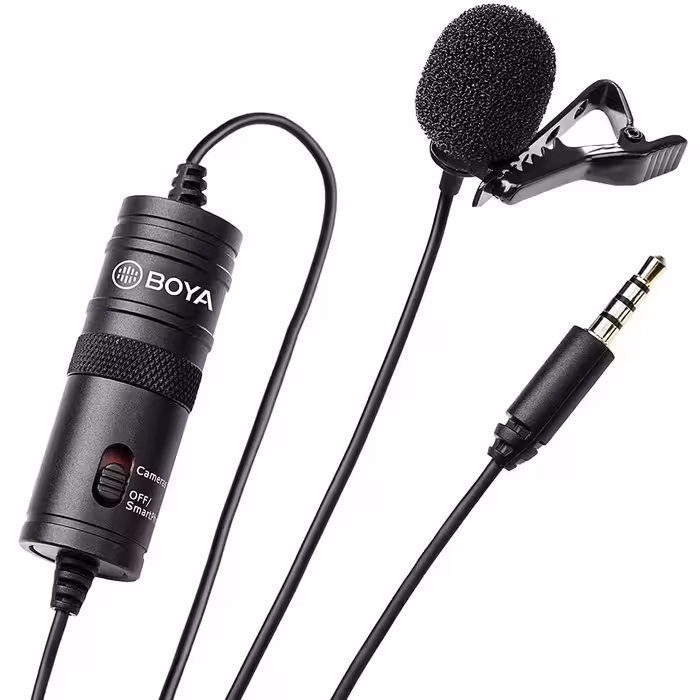 میکروفن بویا مدل ام 1 (BOYA MICROPHONE BOYA – M1)