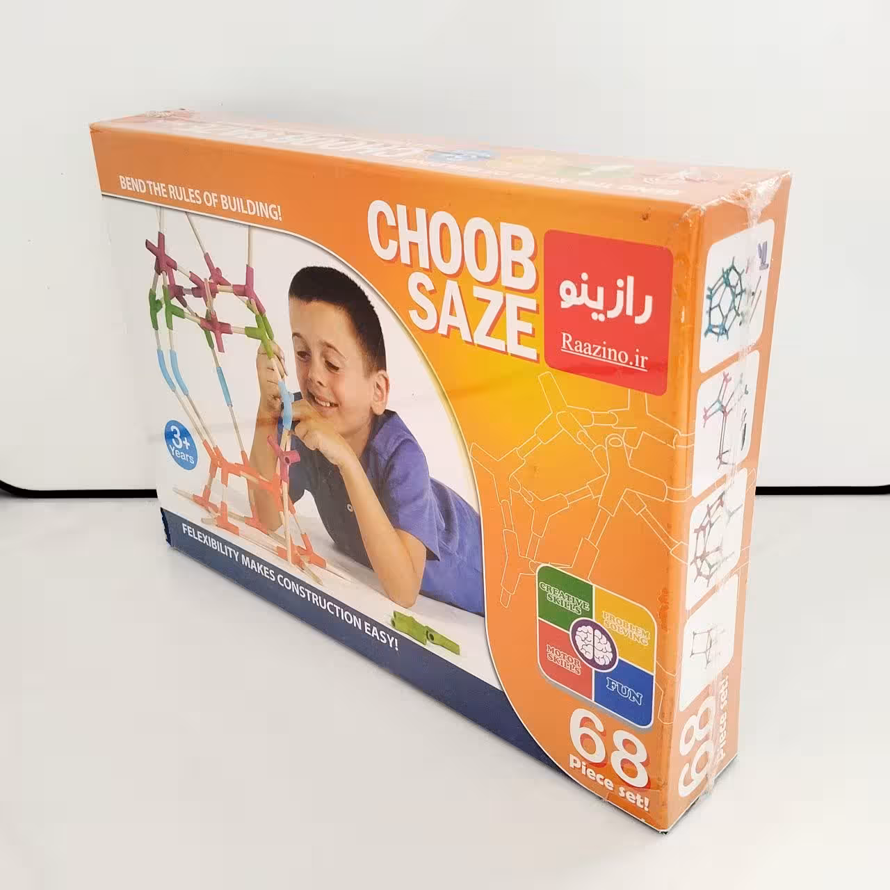 ★بازی چوب سازه رازینو (نو، قسطی، با تخفیف)