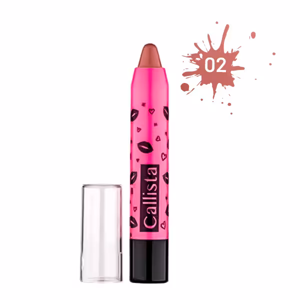 رژ لب مدادی کالیستا مدل سکرت بایت شماره رنگ 02