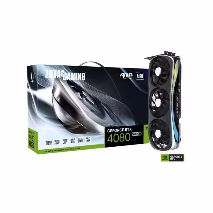 کارت گرافیک زوتاک RTX 4080 SUPER AMP Extreme AIRO 16GB اوپن باکس