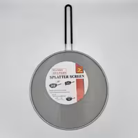 توری روغنگیر ماهیتابه بزرگ دسته مشکی