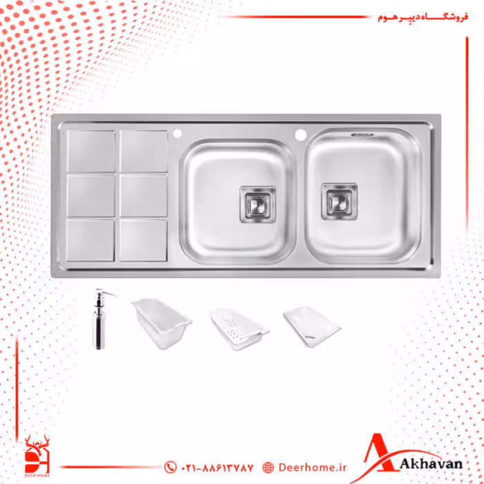 سینک توکار اخوان 501