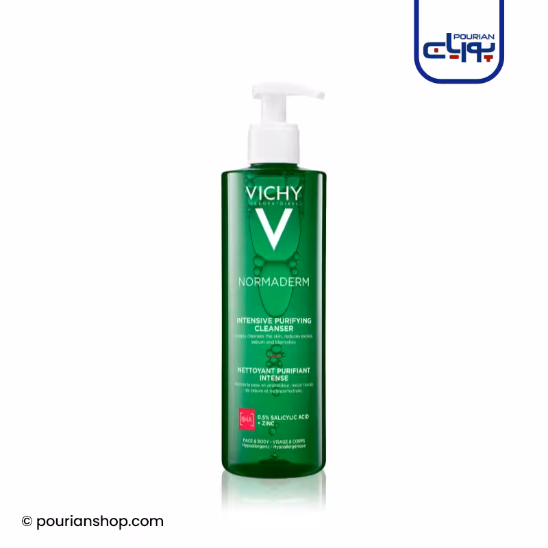 ژل شستشوی صورت ویشی مدل Normaderm حجم 400 میل