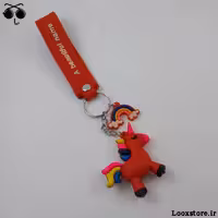 جاکلیدی سیلیکونی مدل اسب تک شاخ