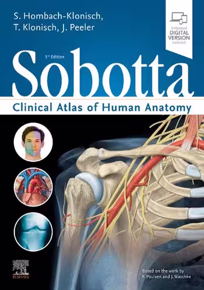 خرید و دانلود نسخه کامل کتاب Sobotta Clinical Atlas of Human Anatomy, one volume, English