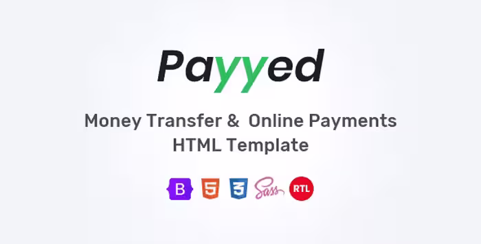 دانلود قالب HTML خدمات مالی Payyed