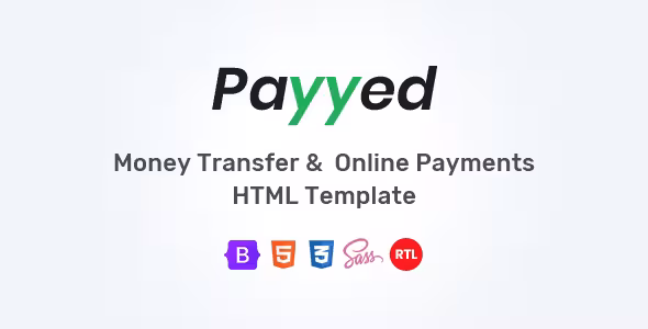 دانلود قالب HTML خدمات مالی Payyed