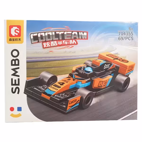 لگو ساختنی سمبو بلاک ماشین فرمول یک Sembo Block 714355